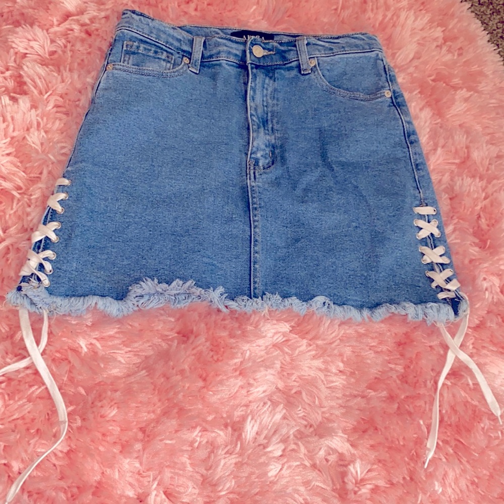 Blue Jean Skirt
